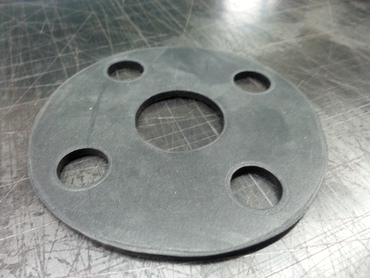 EPDM FLG GSK FULL FACE 3" 1/16"